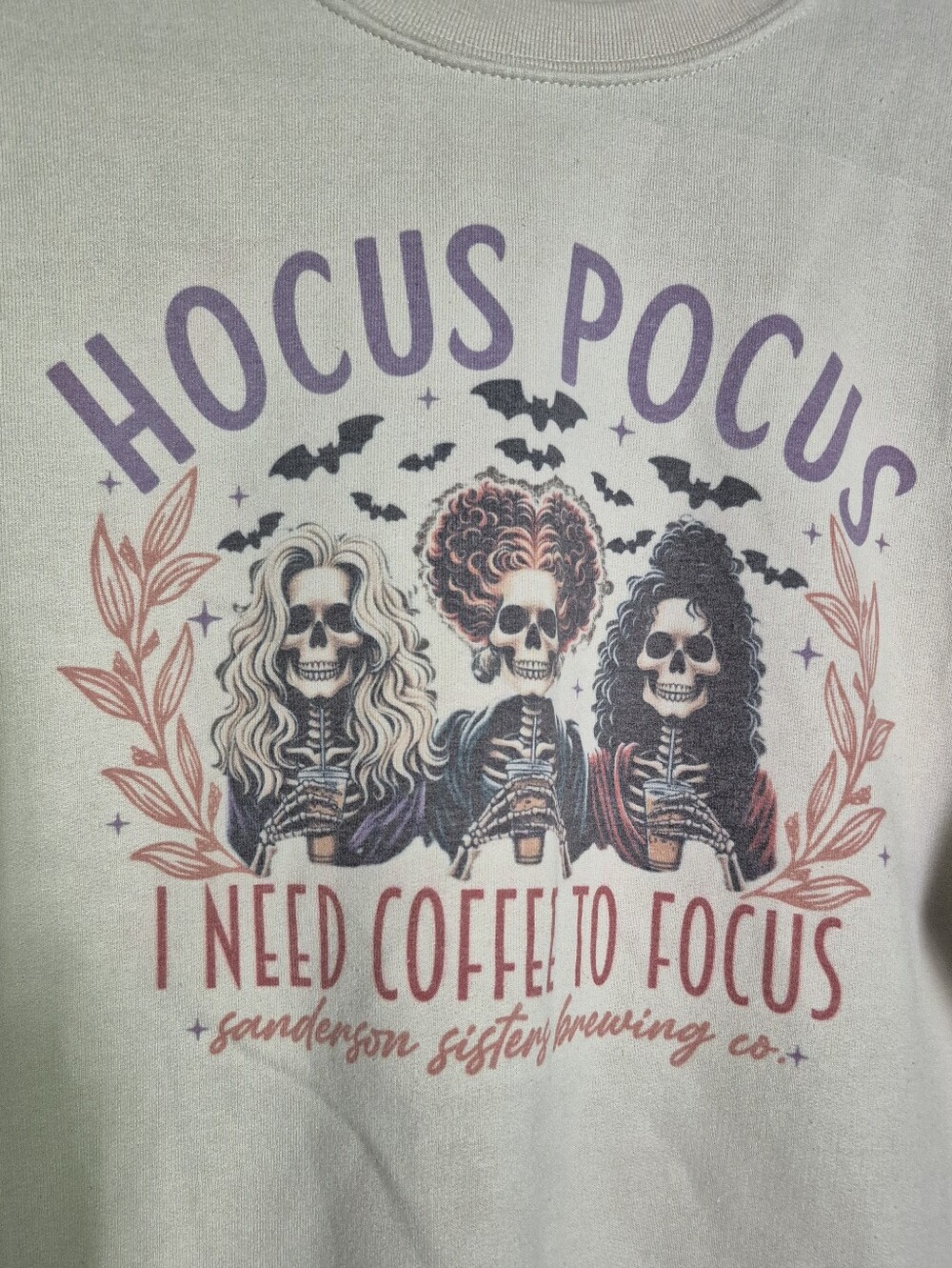 Hocus Pocus Sanderson sisters sweatshirt NEW